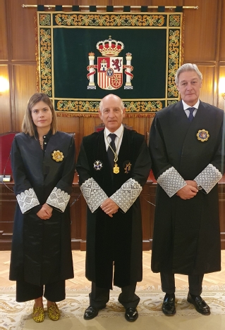 Toma de posesión de dos magistrados para la Sala de lo Contencioso-Administrativo del TSJCLM y la Audiencia Provincial de Toledo